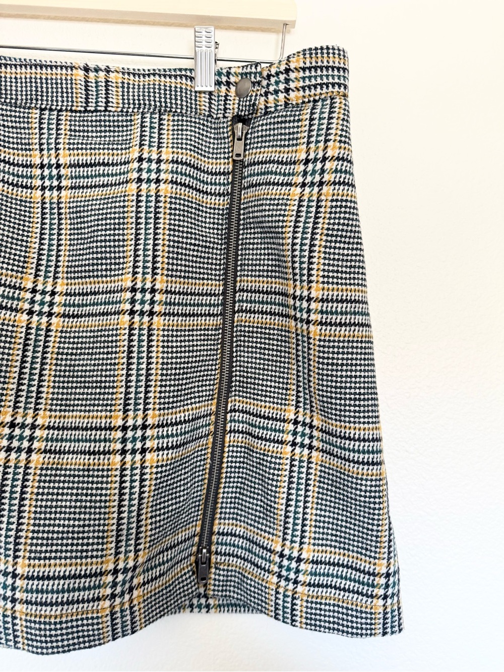 Abercrombie & Fitch Wool Blend A Line Skirt Sz L - Picture 4 of 9